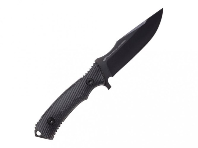 ANV Knives pevný nůž M311 Compact DLC, černý GRIP, černé kydexové pouzdro