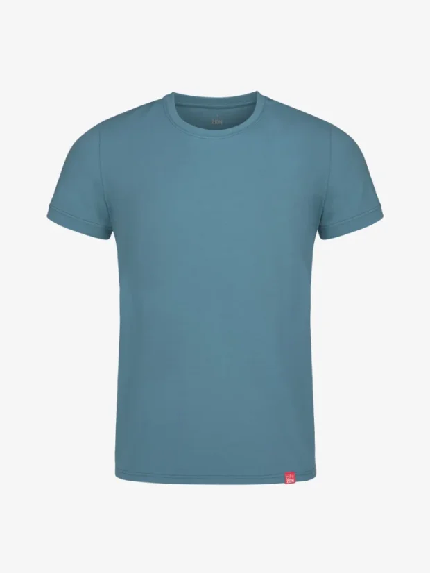 CityZen Davos pánske tričko slim fit nebesky modré