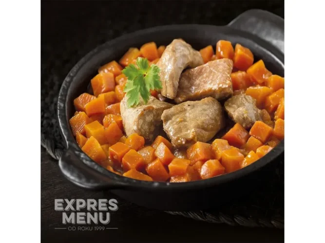 Expres menu Vepřové maso s mrkví  300g