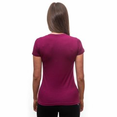 Sensor Merino Active PT Orchid dámské tričko krátký rukáv