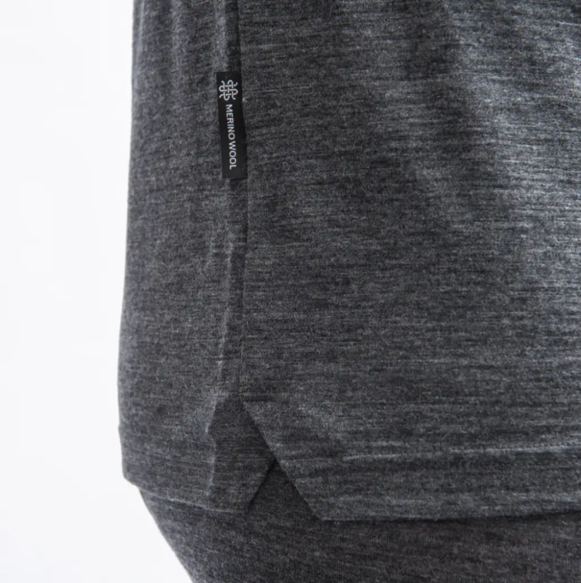 Sensor Merino Lite – pánské triko kr. rukáv, anthracite gray