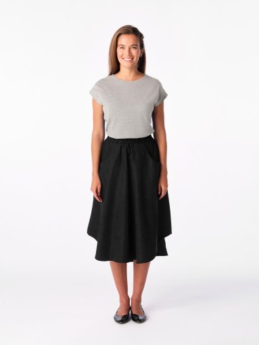 CityZen Alta dámske bavlnené tričko, sivá melírovaná