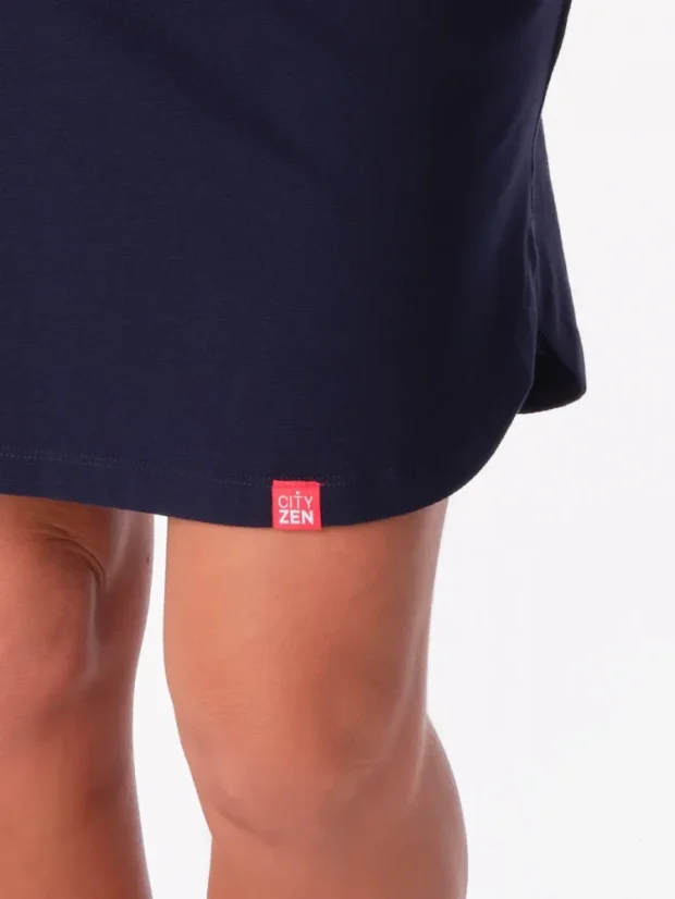 Cityzen Pully košilové šaty navy