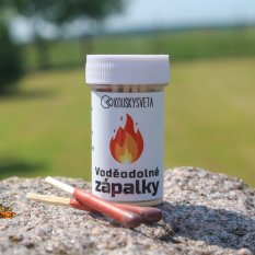 Vetru a vodeodolné zápalky – Kousky světa