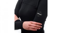 Sensor Merino Extreme dámské tričko dlouhý rukáv, černé