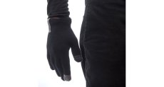 Sensor Merino rukavice černá - Velikost: S-M