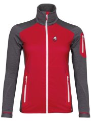 High Point Merino Alpha dámska bunda Antracit-červená