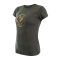 Sensor Merino Air Dámské triko krátký rukáv Fox, olive green