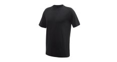 Sensor Merino Active, no logo, pánske tričko krátky rukáv, raglan, čierne