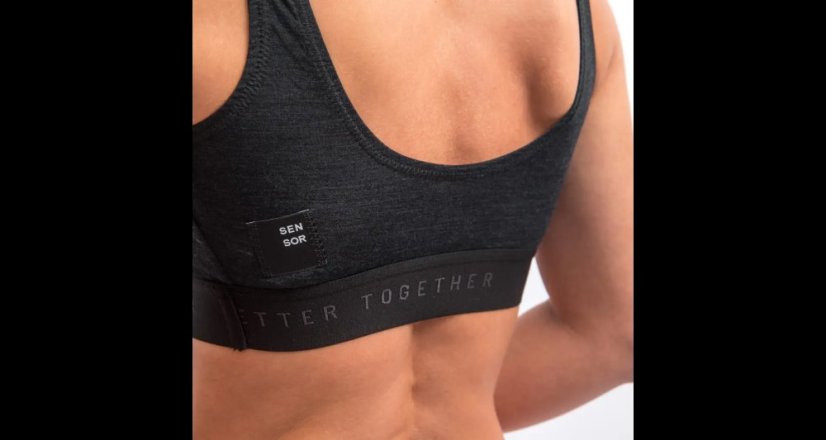 Sensor Merino Cordura dámská podprsenka černá