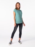 CityZen ALTA dámské bavlněné tričko s kimonovým rukávem, minerálně modré