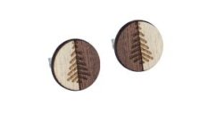 BeWooden náušnice České švýcarsko