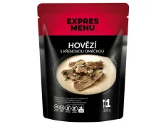 Expres menu Hovězí s křenovou omáčkou - 1 porce, 300g