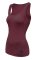 Sensor Merino Air dámské triko bez rukávu, port red