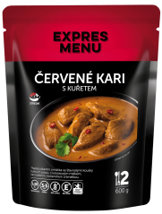 Expres menu Červené kari s kuřetem 600g