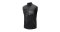 Sensor TEDDY unisex vesta fleece celozip čierna