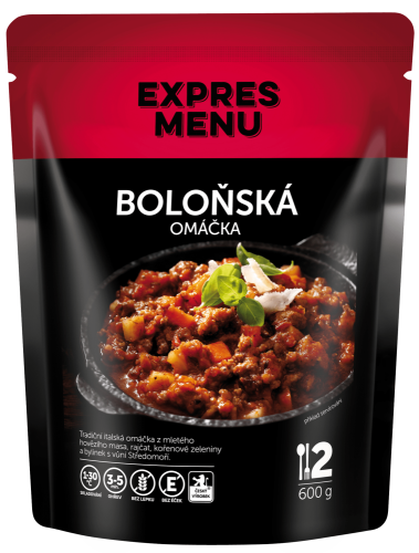 Expres menu Boloňská omáčka 2 porce 600g