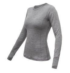 Sensor Merino Bold dámské tričko s dlouhým rukávem cool grey