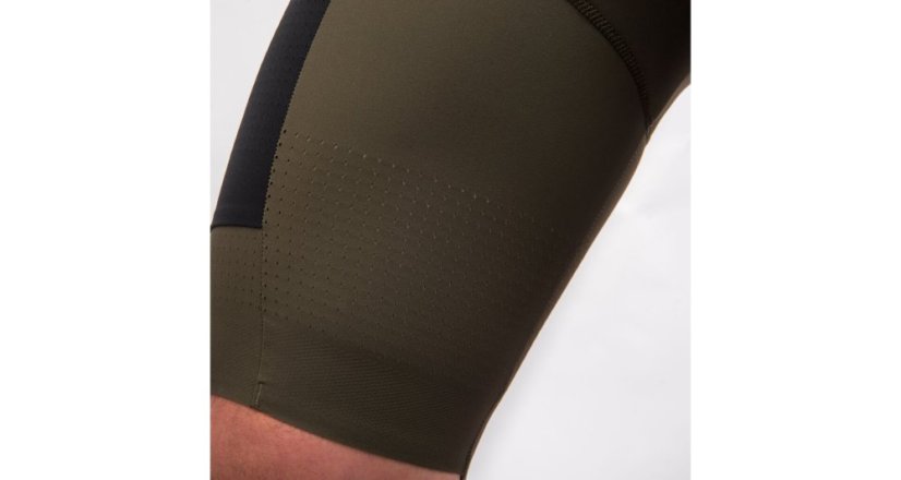 FT MEN'S, Signature bib shorts evo, olive green
