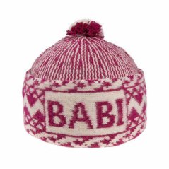 Tonak Čepice Zmijovka BABI,  růžová-smetanová, obvod hlavy 54 cm