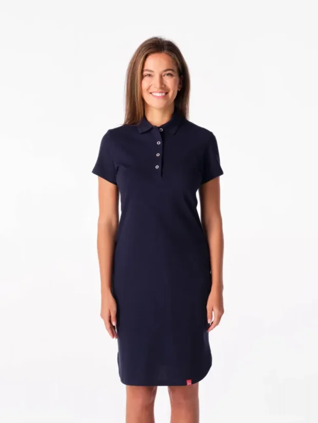 Cityzen Pully košilové šaty navy