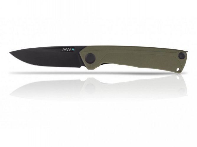 ANV Knives zavírací nůž Z200 DLC linerlock olivová G-10