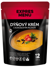 Expres menu Dýňový krém s kokosovým mlékem - 2 porce,  600g