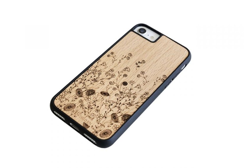 BeWooden Meadow Case – Dřevěný obal na iPhone 14, Pro a Pro Max