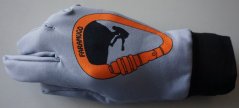 Faramugo Fam zimní, sportovní rukavice, šedé s lezcem