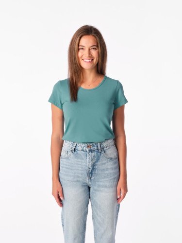 CityZen Breda dámske bavlnené tričko, minerálne modrá