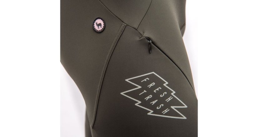 FT MEN´S, Signature, thermo bib pants, olive green