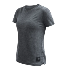 Sensor Merino Lite – dámské triko kr. rukáv, anthracite gray