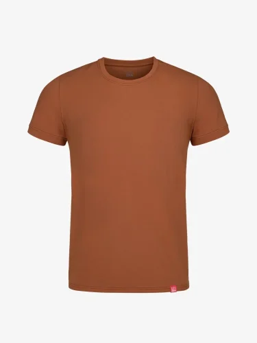 CityZen Davos pánské tričko slim fit skořicové