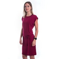 Sensor Merino active Dámské turistické šaty krátký rukáv Lilla