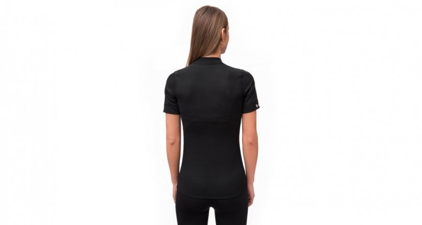 Sensor Double face dámské tričko krátký rukáv, černé
