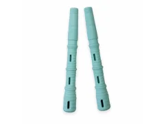 Švihej Sestav si svoje korálkové švihadlo – šedá/šedá/mint/bílá, mint rukojeť
