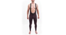 FT MEN´S, Signature, thermo bib pants, port red