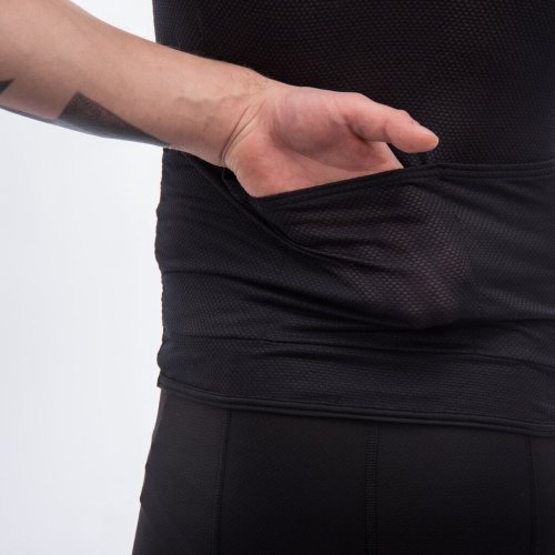 FRESH TRASH MEN´S, Convert jersey no sleeve true black