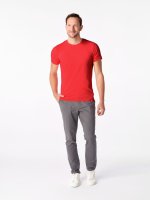 CityZen Davos pánské tričko slim fit červené