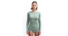 Sensor Merino Air dámske tričko dlhý rukáv basil green