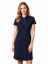 Cityzen Pully košilové šaty navy