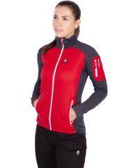 High Point Merino Alpha dámská bunda Antracit-červená