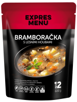 Expres menu Bramboračka s lesními houbami polévka 2 porce 600g
