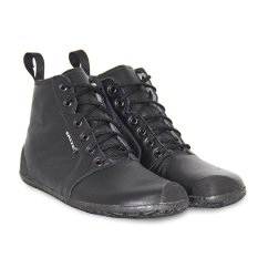 Saltic Barefoot boty Vintero Nappa zimní, unisex, černé