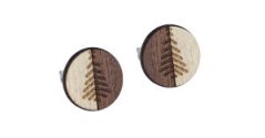 BeWooden náušnice České švýcarsko