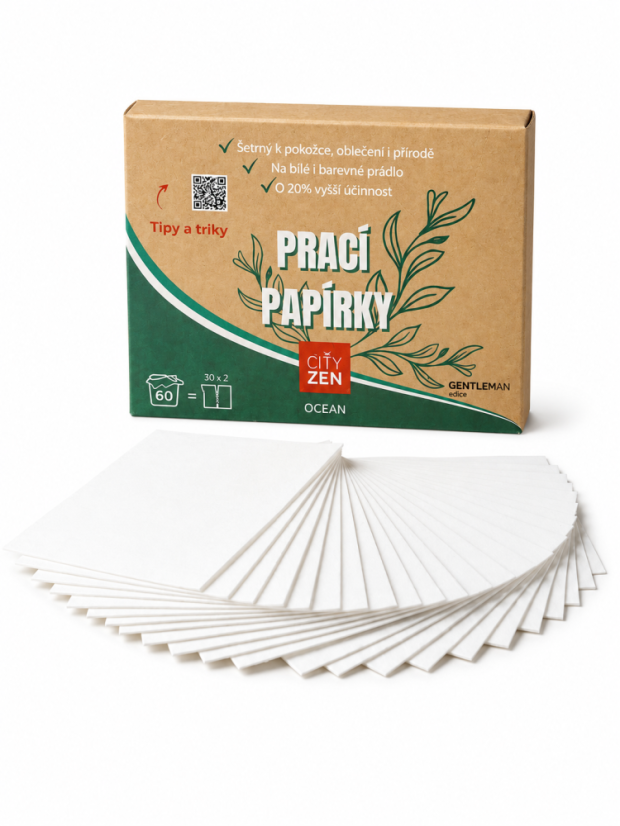 CityZen GENTLEMAN Prací papírky 30 ks