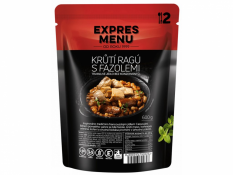 Expres menu Krůtí ragů s fazolemi - 2porce,  600g
