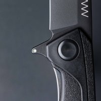 ANV Knives zavírací nůž Z100 BB DLC, liner lock, GRN černý, plain edge