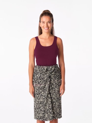 CityZen Celle Dámske tielko s elastanom, bordó