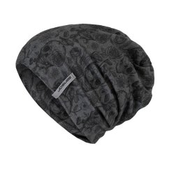 Sensor Čepice Merino Impress Uni černá/skulls